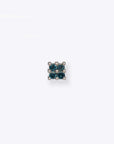 Argo - 14K WHITE - London Blue Topaz