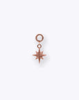 Elendres Pendant - 14K ROSE - Black Diamond