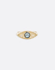 Mati Ring - GOLD - London Blue Topaz