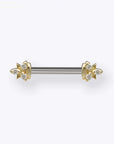 Neo Side-Set - 14K YELLOW - Diamond