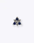 Neo - 14K WHITE - Blue Sapphire