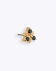 Neo - 14K YELLOW - Black Diamond
