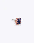 Peony - 14K ROSE - Blue Sapphire
