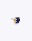 Peony - 14K YELLOW - Blue Sapphire