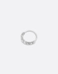 Petite Olympica Seam Ring - 14K WHITE