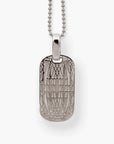 Tether Tag 925 Necklace - Large - Silver