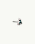 Ursa Minor - 14K WHITE - London Blue Topaz