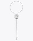Horizon Bolo Tie Necklace - SILVER