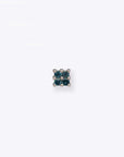 Argo - 14K WHITE - London Blue Topaz