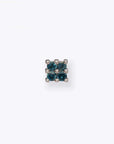 Argo - 14K WHITE - London Blue Topaz