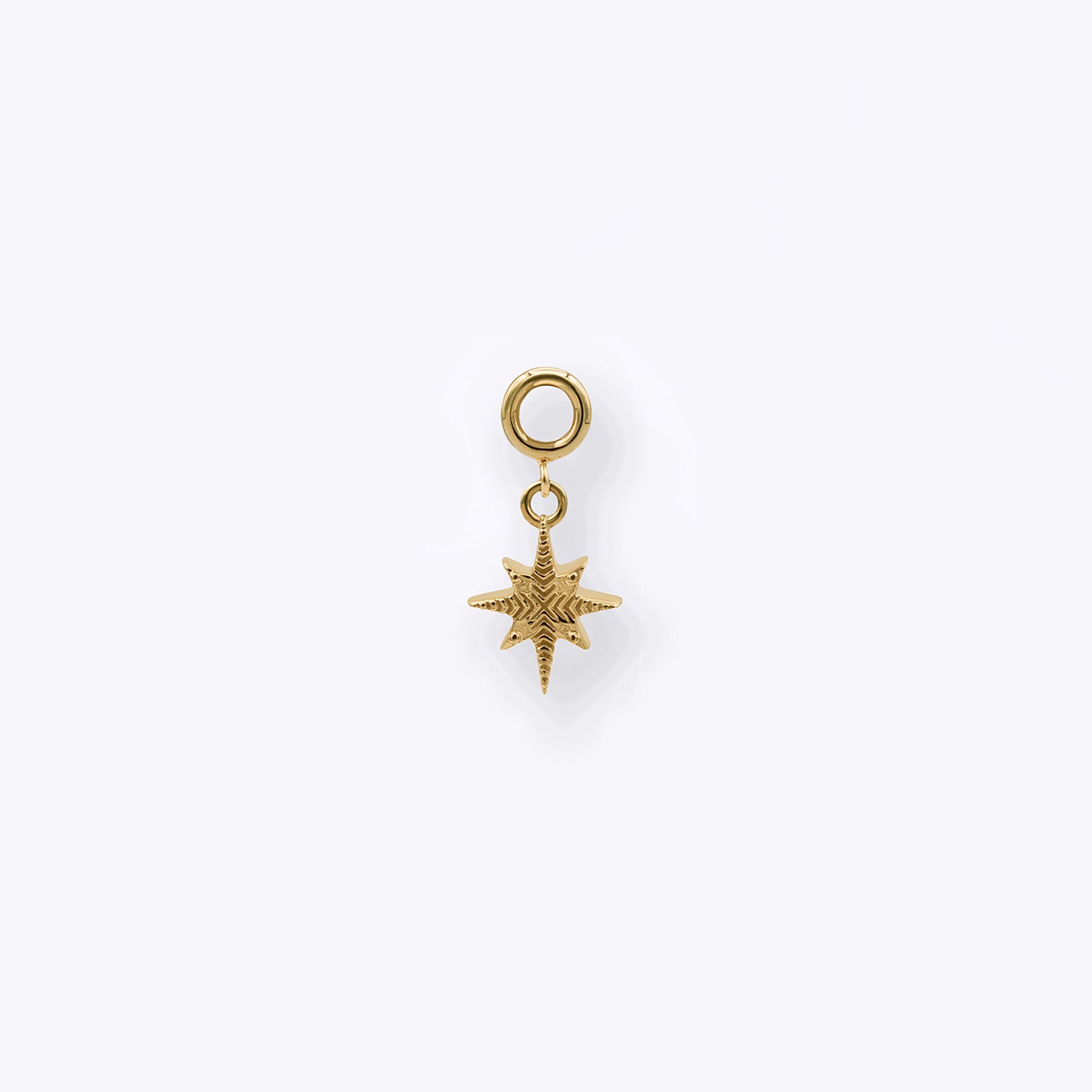 Elendres Pendant - 14K YELLOW - Blue Sapphire