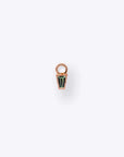 Linda Charm - 14K ROSE - Montana Sapphire