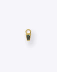 Linda Charm - 14K YELLOW - Montana Sapphire