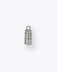 Lux Fringe Charm - 14K WHITE - Diamond