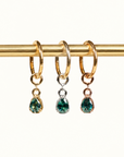 Chaka Pendant - 14K WHITE - Montana Sapphire