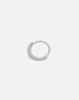 Petite Melange Seam Ring - 14K WHITE