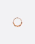 Petite Olympica Seam Ring - 14K ROSE