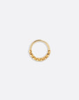 Petite Olympica Seam Ring - 14K YELLOW