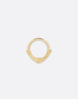 Petite Quin Seam Ring - 14K YELLOW