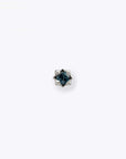 Stella - 14K WHITE - London Blue Topaz