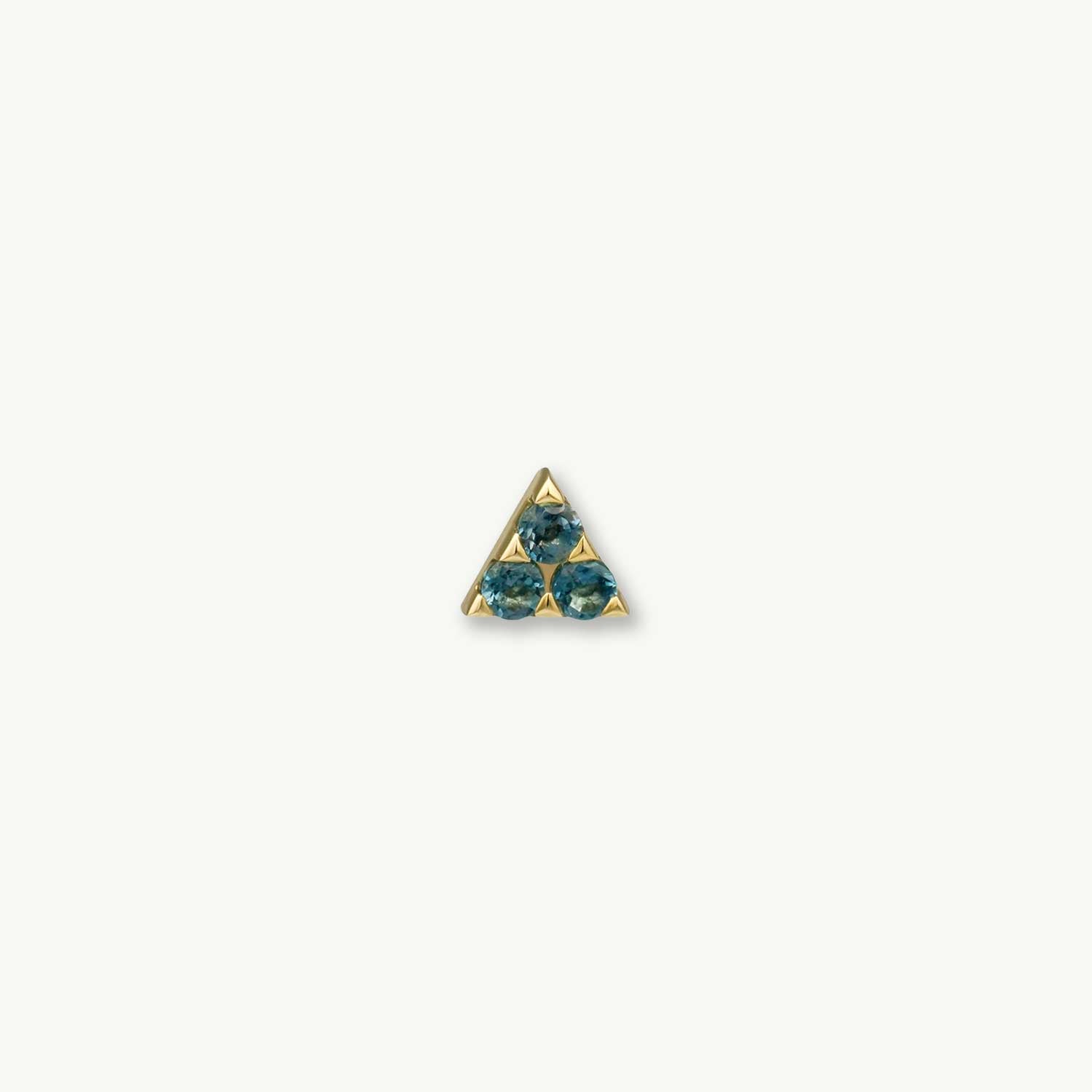 Ursa Minor - 14K YELLOW - London Blue Topaz