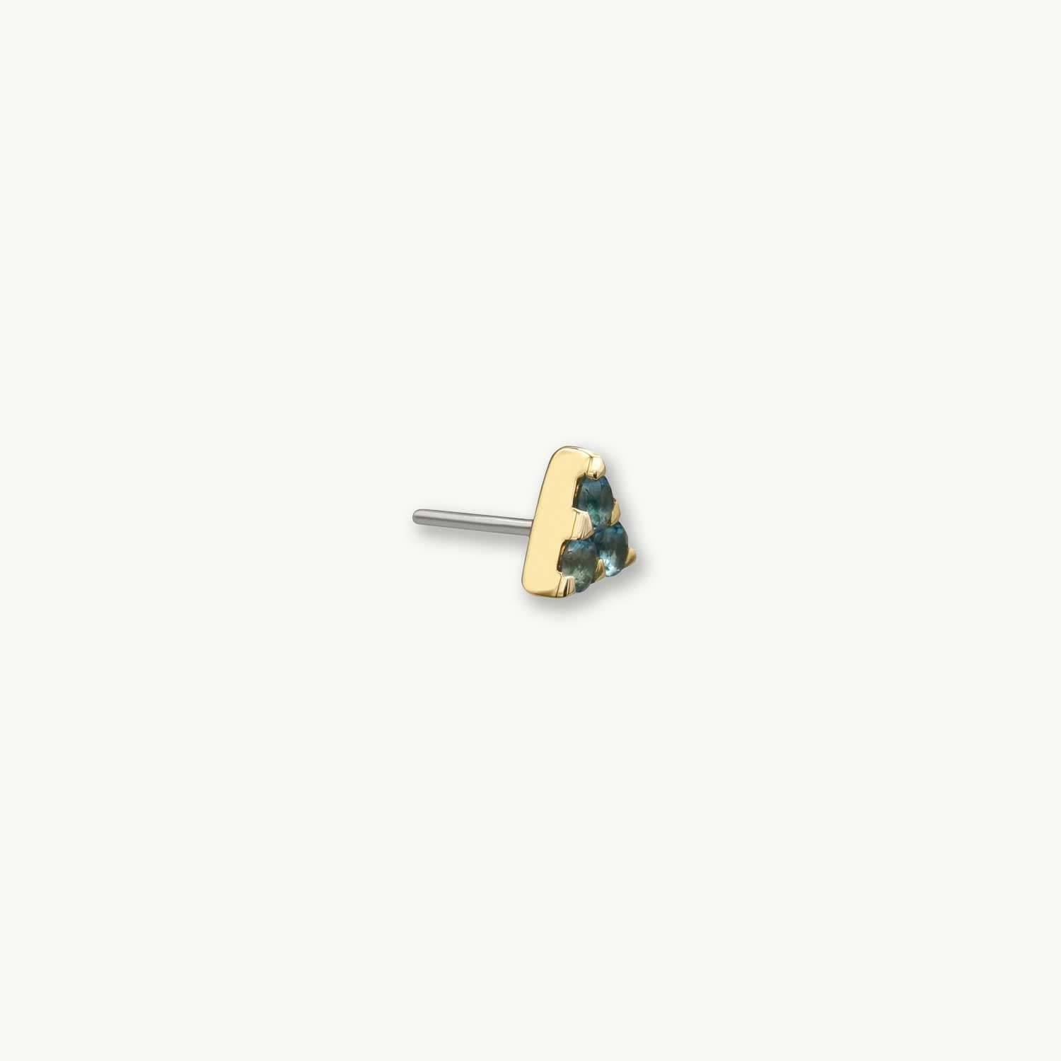 Ursa Minor - 14K YELLOW - London Blue Topaz