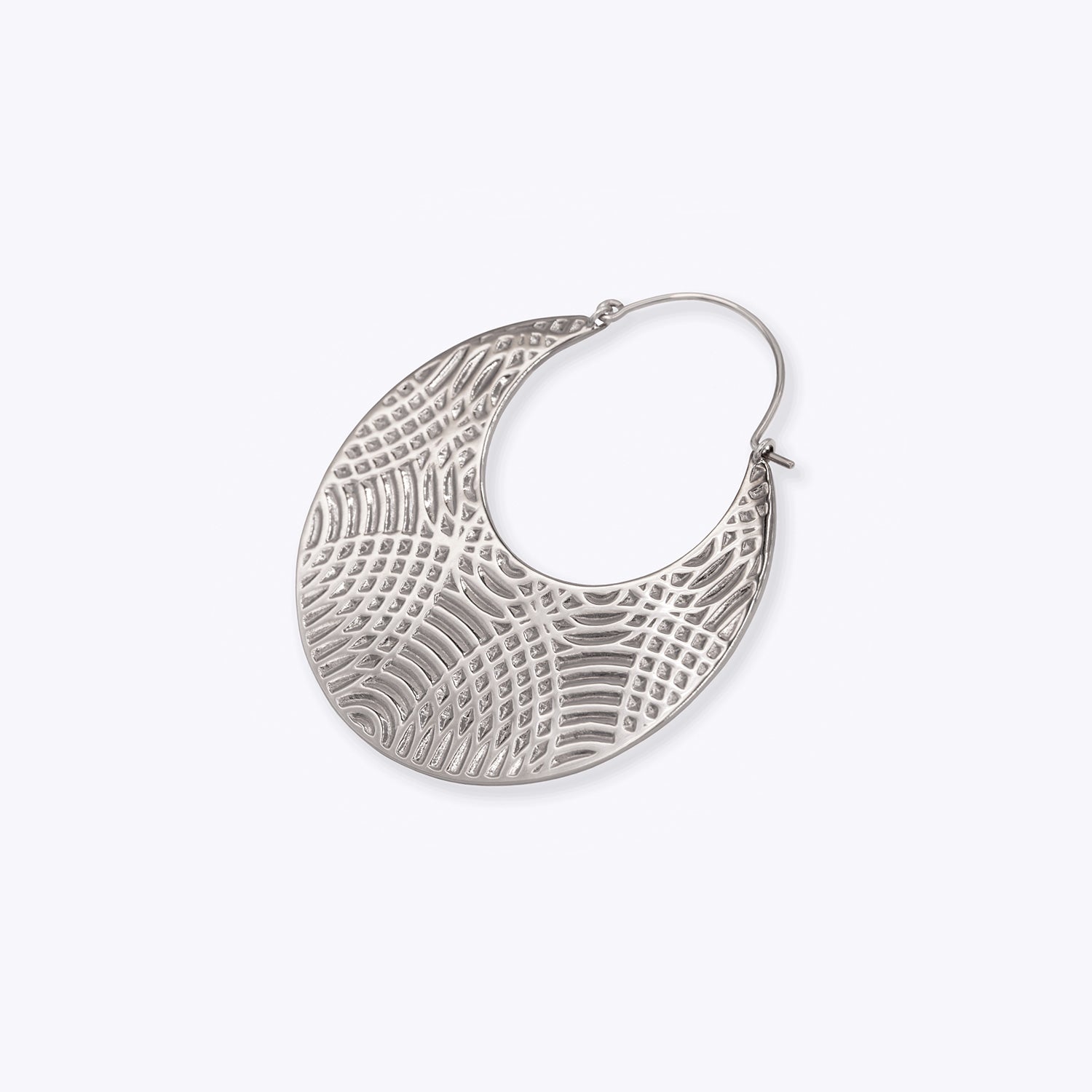 Vibrato Hoops - SILVER